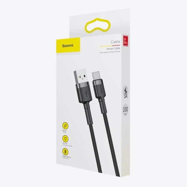 Baseus Cafule 1M Cable USB To Type-C 3A