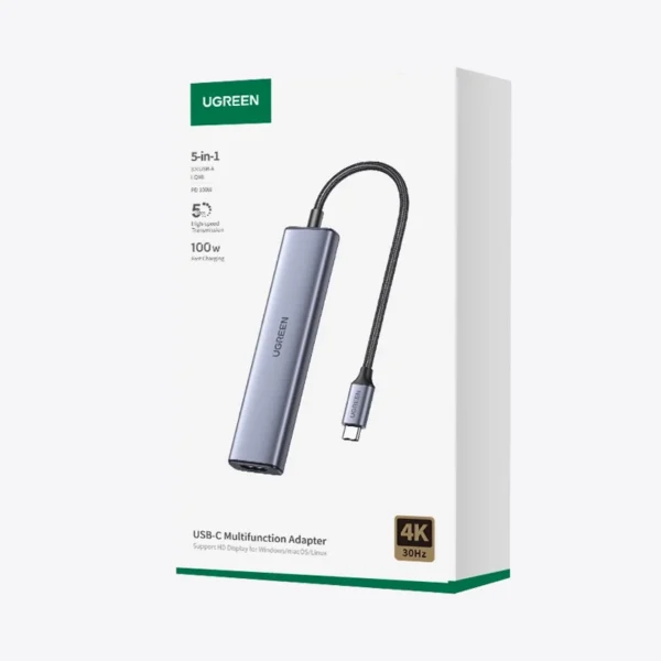 UGREEN 5 in 1 USB C Hub
